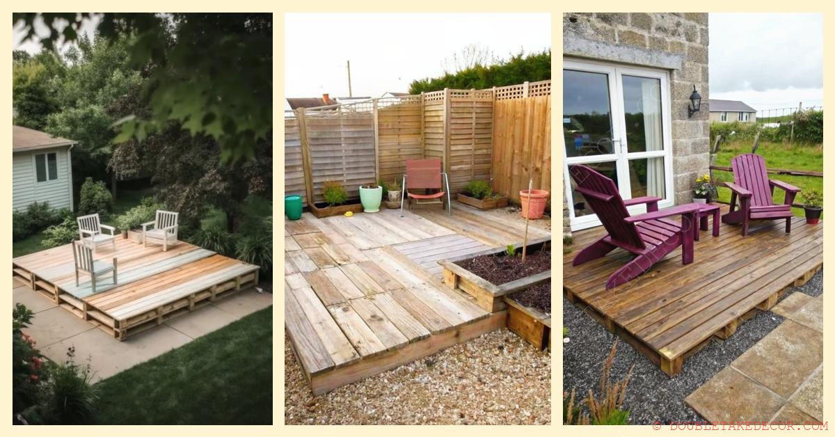 Featured image for “How to Build a DIY Pallet Patio Deck”