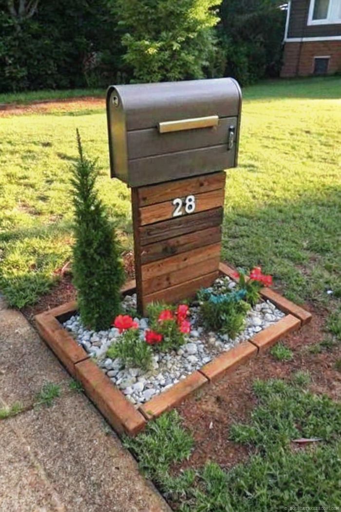 Stylish mailbox with 