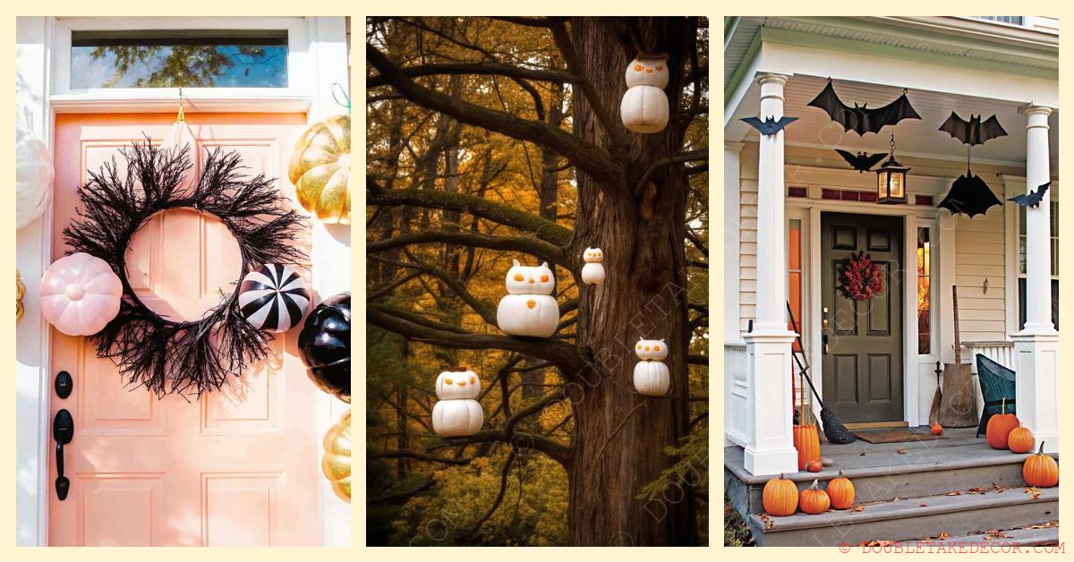 Featured image for “Spooky DIY Halloween Outdoor Decorations to Transform Your Yard”